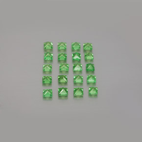 Tsavorite Garnet Gemstone in 2.2 x 2.2 mm Size for Sale, Tsavorite Garnet Stone in Green Color