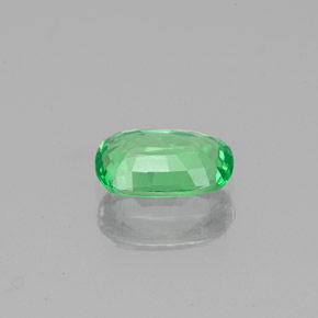 Tsavorite Garnet Gemstone in 7.1 x 5 mm Size for Sale, Tsavorite Garnet Stone in Green Color