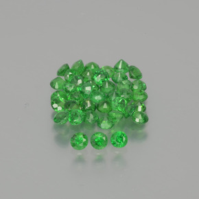 0.1ct Round Facet Green Tsavorite Garnet Gem for sale 0.1ct Round Facet Green Tsavorite Garnet Gem (ID: 389847)