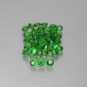 0.1ct Round Facet Green Tsavorite Garnet Gem for sale 0.1ct Round Facet Green Tsavorite Garnet Gem (ID: 389921)