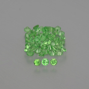 2.5ct Diamond-Cut Green Tsavorite Garnet for sale thumb image of 2.5ct Diamond-Cut Green Tsavorite Garnet (ID: 398205)