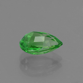 Tsavorite Garnet Gemstone in 8.4 x 5.4 mm Size for Sale, Tsavorite Garnet Stone in Electric Green Color