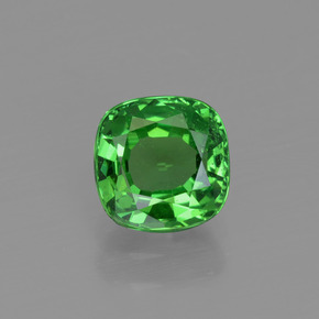 Verde claro Granate Tsavorita Gema - 1.1ct Corte en Forma Cojín (ID: 415381)
