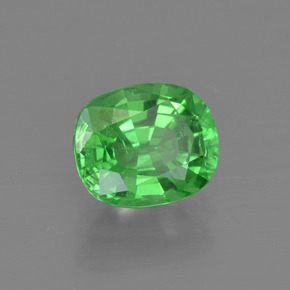 1.21 ct Green Tsavorite Garnet Stone, Natural Tsavorite Garnet in Oval Facet Shape for Sale