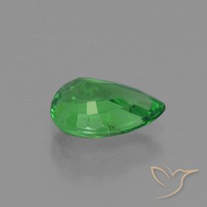 Tsavorite Garnet Gemstone in 7.8 x 5.4 mm Size for Sale, Tsavorite Garnet Stone in Bright Green Color