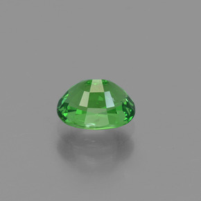 Tsavorite Garnet Gemstone in 6.4 x 5 mm Size for Sale, Tsavorite Garnet Stone in Electric Green Color