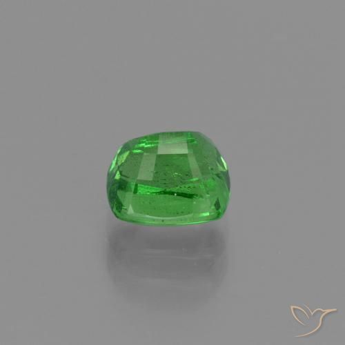 Tsavorite Garnet Gemstone in 5.8 x 5.3 mm Size for Sale, Tsavorite Garnet Stone in Electric Green Color