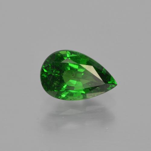 1.10 ct Green Tsavorite Garnet Stone, Natural Tsavorite Garnet in Pear Facet Shape for Sale
