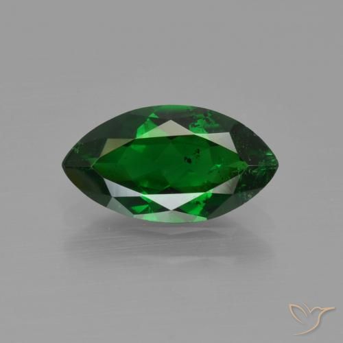 1.18 ct Marquise Cut Tsavorite Garnet, 10.2 x 5.5 mm From Tanzania, Photo A
