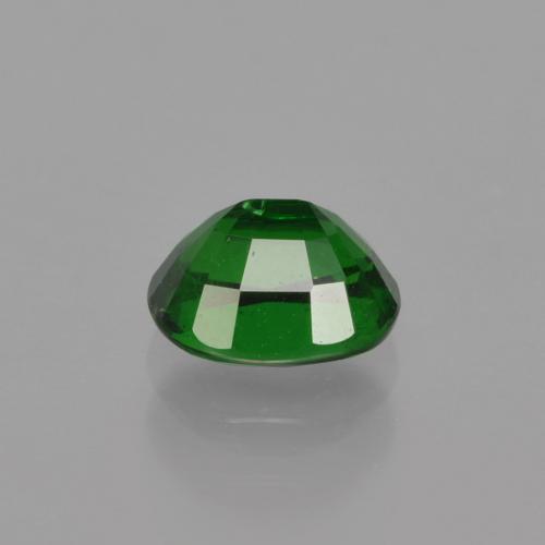 Tsavorite Garnet Gemstone in 6.2 x 5.1 mm Size for Sale, Tsavorite Garnet Stone in Dark Green Color