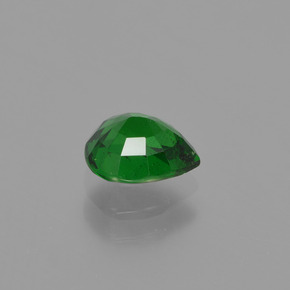 Tsavorite Garnet Gemstone in 6.4 x 5.5 mm Size for Sale, Tsavorite Garnet Stone in Dark Green Color