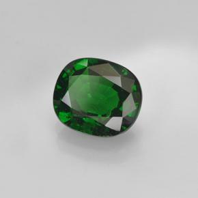 1.33 ct Green Tsavorite Garnet Stone, Natural Tsavorite Garnet in Cushion-Cut Shape for Sale