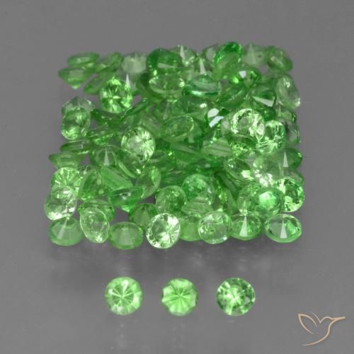 Best Tsavorite Garnets for a Cluster Ring | Matching Size and Color