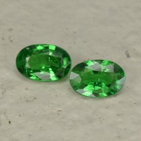 0.4ct Oval Facet Green Tsavorite Garnet for sale thumb image of 0.4ct Oval Facet Green Tsavorite Garnet (ID: 467679)