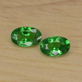 0.5ct Oval Facet Green Tsavorite Garnet for sale thumb image of 0.5ct Oval Facet Green Tsavorite Garnet (ID: 467688)
