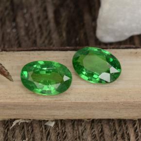 0.5ct Oval Facet Green Tsavorite Garnet for sale thumb image of 0.5ct Oval Facet Green Tsavorite Garnet (ID: 467943)