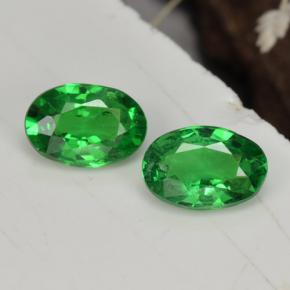 0.5ct Oval Facet Green Tsavorite Garnet for sale thumb image of 0.5ct Oval Facet Green Tsavorite Garnet (ID: 468820)