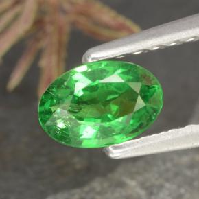 0.5ct Oval Facet Green Tsavorite Garnet for sale thumb image of 0.5ct Oval Facet Green Tsavorite Garnet (ID: 468853)