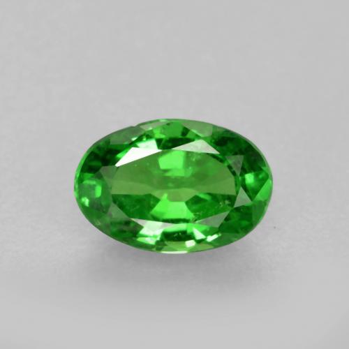 green garnet gemstone