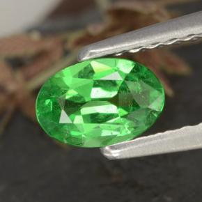 0.4ct Oval Facet Green Tsavorite Garnet for sale thumb image of 0.4ct Oval Facet Green Tsavorite Garnet (ID: 468859)