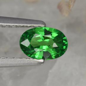 0.4ct Oval Facet Green Tsavorite Garnet Gem for sale 0.4ct Oval Facet Green Tsavorite Garnet Gem (ID: 469021)