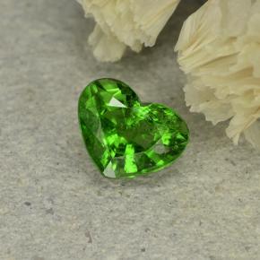 0.7ct Heart Facet Green Tsavorite Garnet Gem for sale 0.7ct Heart Facet Green Tsavorite Garnet Gem (ID: 492045)