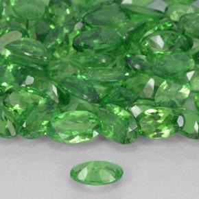 Tsavorite Garnet Gemstone in 5 x 3 mm (calibrated) Size for Sale, Tsavorite Garnet Stone in Electric Green Color