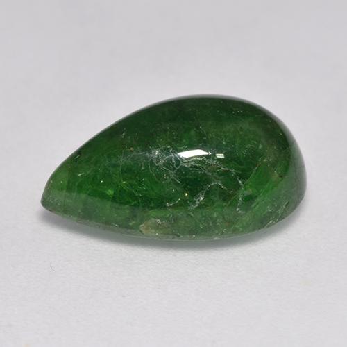 Tsavorite Garnet Gemstone in 13.1 x 8.2 mm Size for Sale, Tsavorite Garnet Stone in Deep Green Color
