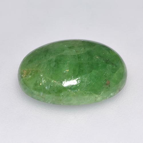 Tsavorite Garnet Gemstone in 14 x 12 mm (calibrated) Size for Sale, Tsavorite Garnet Stone in Deep Green Color