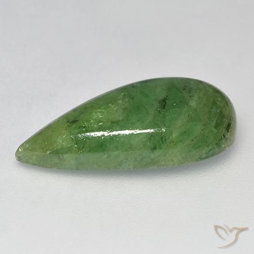 Tsavorite Garnet Gemstone in 18.3 x 8.8 mm Size for Sale, Tsavorite Garnet Stone in Medium Green Color
