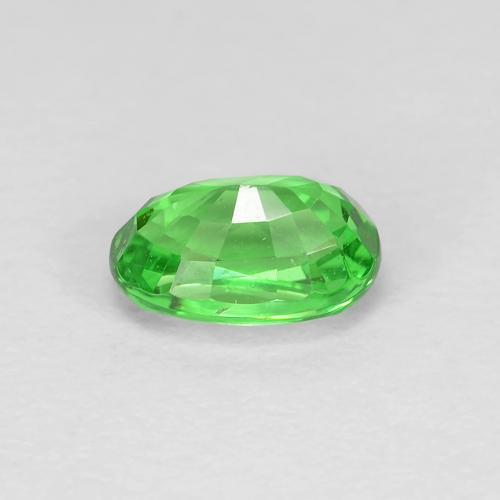 Tsavorite Garnet Gemstone in 7 x 5 mm (calibrated) Size for Sale, Tsavorite Garnet Stone in Bright Forest Green Color