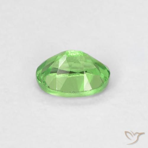 Tsavorite Garnet Gemstone in 4 x 3 mm (calibrated) Size for Sale, Tsavorite Garnet Stone in Lively Green Color