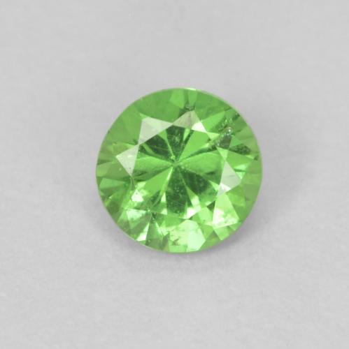 Grenat Tsavorite Tour en damier des États-Unis 0,22 ct, dimension 3,6mm, pureté VS, pierre gemme naturelle Non traité, 1 pièce Grenat Tsavorite de couleur Vert éclatant, dureté Mohs de 6.5 à 7.5 convient aux bijoux de tous les jours, pierre de sagesse, Photo A