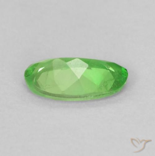 Tsavorite Garnet Gemstone in 5 x 3 mm (calibrated) Size for Sale, Tsavorite Garnet Stone in Bright Green Color