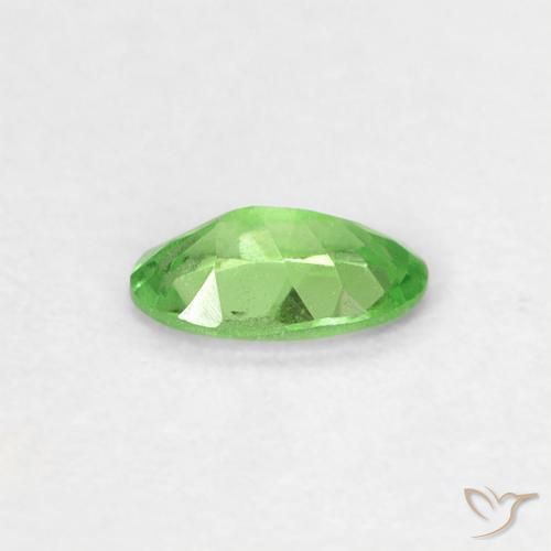Tsavorite Garnet Gemstone in 5.1 x 3.1 mm Size for Sale, Tsavorite Garnet Stone in Lively Green Color
