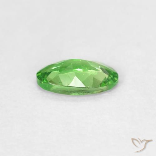 Tsavorite Garnet Gemstone in 5 x 3 mm (calibrated) Size for Sale, Tsavorite Garnet Stone in Lively Green Color