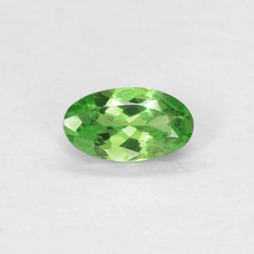Grenat Tsavorite Vert éclatant Ovale 0,27 ct de Tanzanie, Dimension 5,1 x 2,6mm, Pierre gemme naturelle Non traité, pureté vvs, 1 pièce Grenat Tsavorite oval facet, dureté de Mohs de 6.5 à 7.5 convient aux bijoux de tous les jours, pierre de sagesse, Photo A