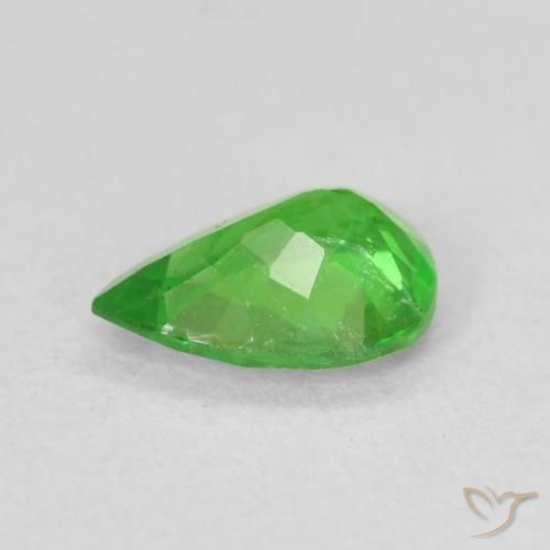 Tsavorite Garnet Gemstone in 7 x 5 mm (calibrated) Size for Sale, Tsavorite Garnet Stone in Lively Green Color