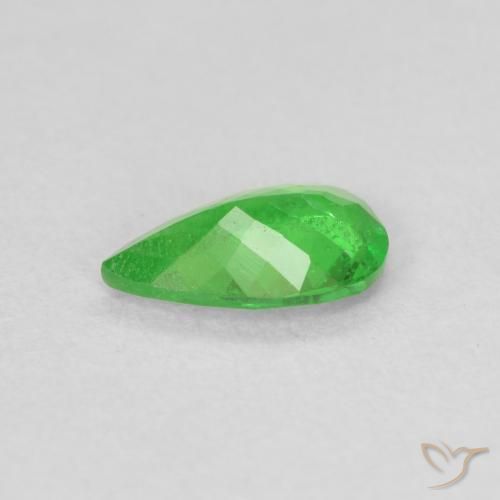 Tsavorite Garnet Gemstone in 8 x 5 mm (calibrated) Size for Sale, Tsavorite Garnet Stone in Medium Green Color
