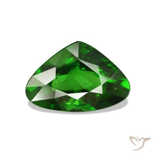 2.04ct Dark Green Tsavorite Garnet, Heart, VS