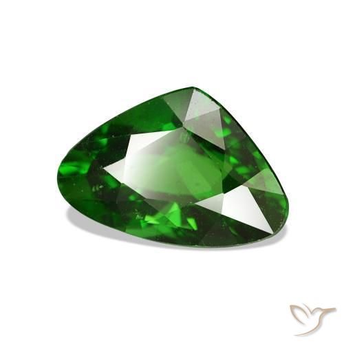 2.04 ct Green Tsavorite Garnet Stone, Natural Tsavorite Garnet in Heart Facet Shape for Sale