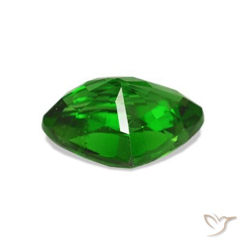 Tsavorite Garnet Gemstone in 10 x 7 mm (calibrated) Size for Sale, Tsavorite Garnet Stone in Dark Green Color
