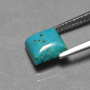 Turquoise Gemstone in 7.4 x 7.4 mm Size for Sale, Turquoise Stone in Blue Color