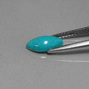 Turquoise Gemstone in 10 x 5 mm (calibrated) Size for Sale, Turquoise Stone in Blue Color