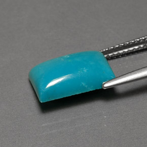 Turquoise Gemstone in 12 x 8.1 mm Size for Sale, Turquoise Stone in Blue Color