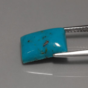 Turquoise Gemstone in 12 x 8.1 mm Size for Sale, Turquoise Stone in Blue Color