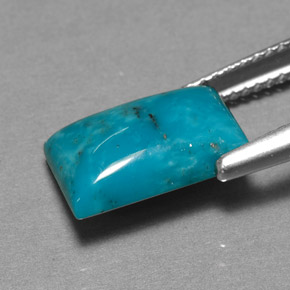 Turquoise Gemstone in 11.9 x 8 mm Size for Sale, Turquoise Stone in Blue Color