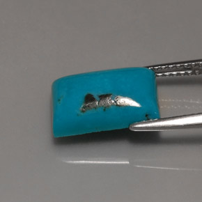 Turquoise Gemstone in 12 x 8.1 mm Size for Sale, Turquoise Stone in Blue Color