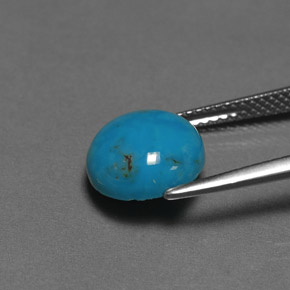 Turquoise Gemstone in 10 mm (calibrated) Size for Sale, Turquoise Stone in Blue Color
