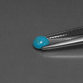 Turquoise Gemstone in 5 mm (calibrated) Size for Sale, Turquoise Stone in Blue Color